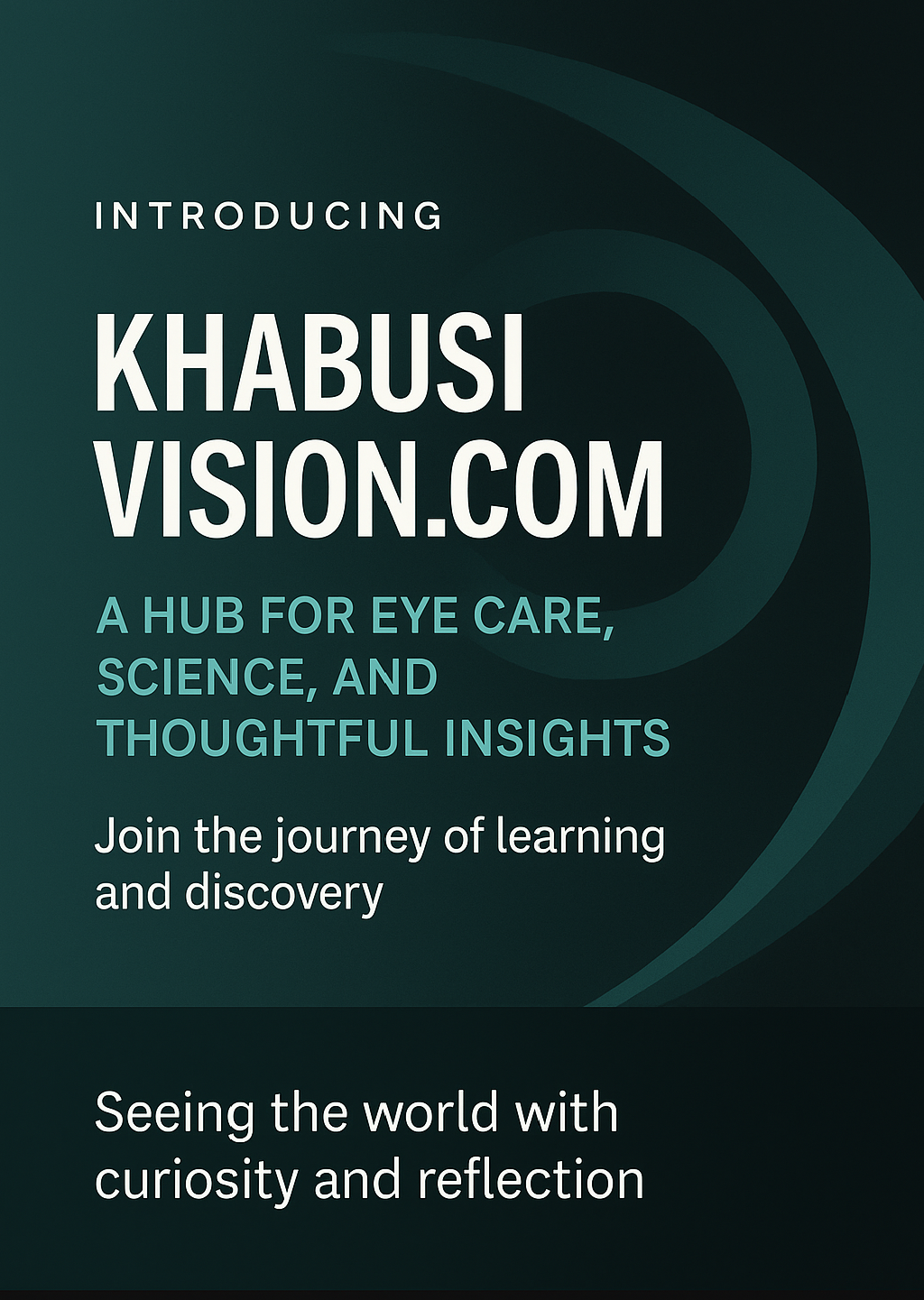 Welcome to "KhabusiVision" Announcement